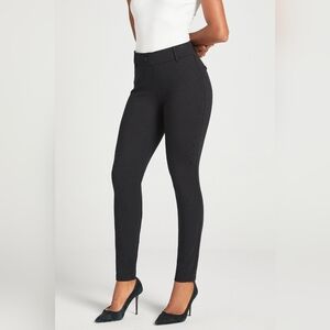 Sz Small Betabrand Black DPYP Dress Pant Yoga Pant Skinny Charcoal